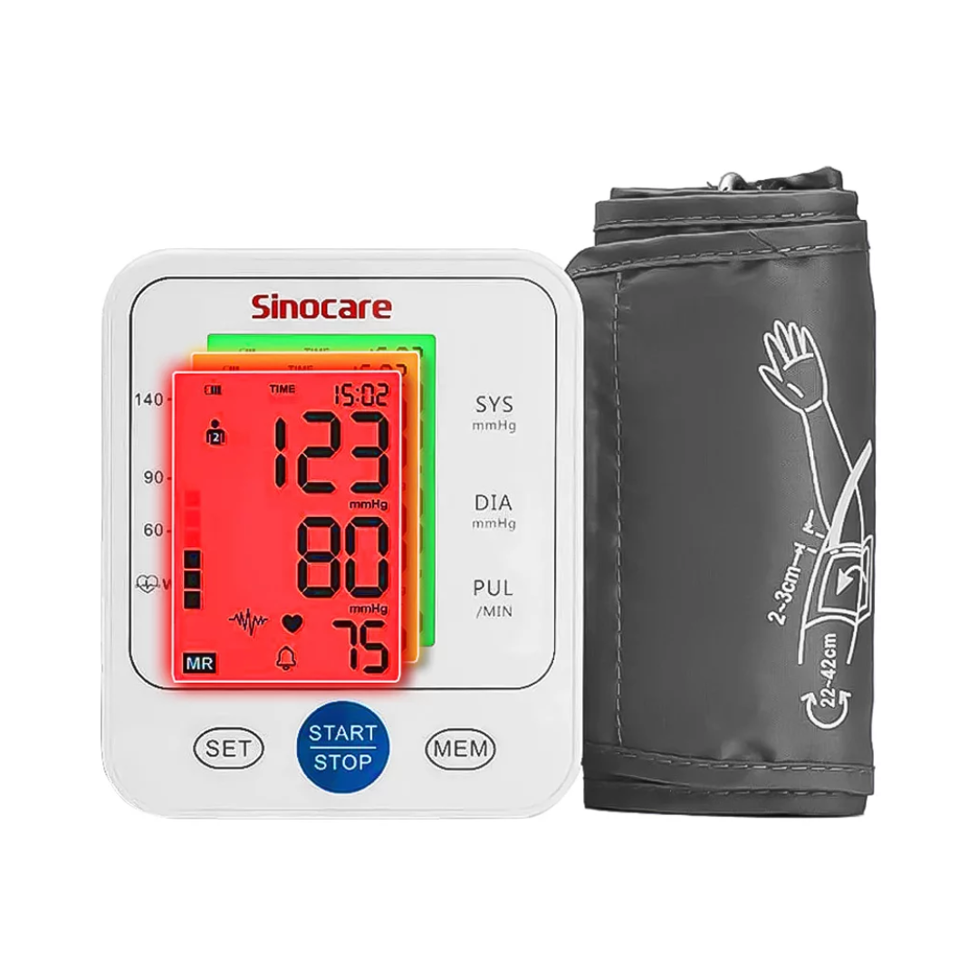 Tensimeter Digital Suara BSX-516 + Indikator Layar - Sinocare (1)