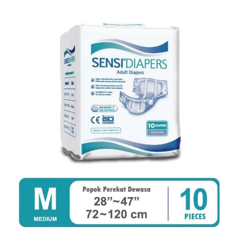 Adult Diapers Sensi (Popok Dewasa Sensi) Jenis Perekat-M